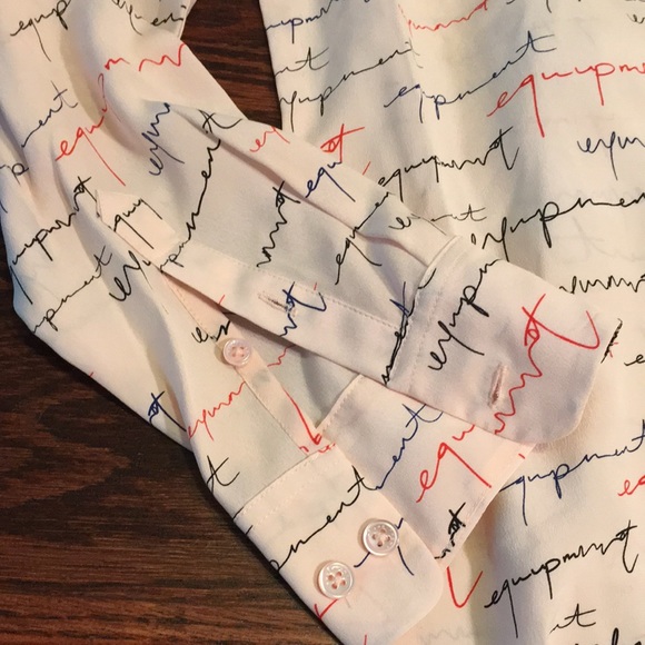 EQUIPMENT SILK BLOUSE PINK - Picture 5 of 10